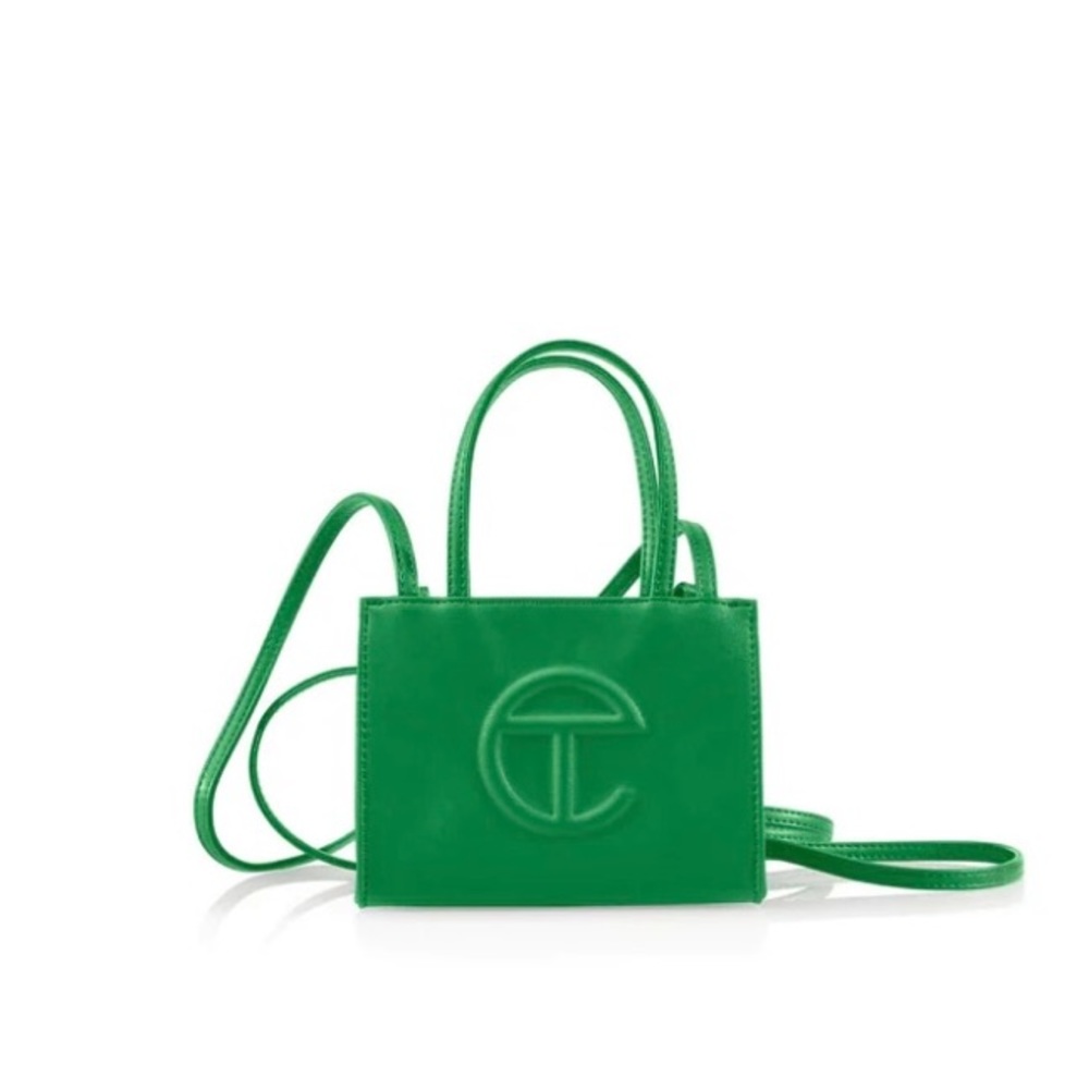 Telfar Small Green Screen Bag - Like New
